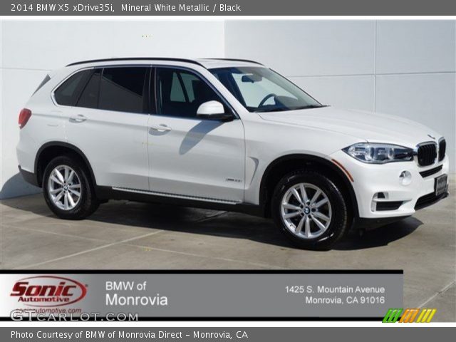 2014 BMW X5 xDrive35i in Mineral White Metallic