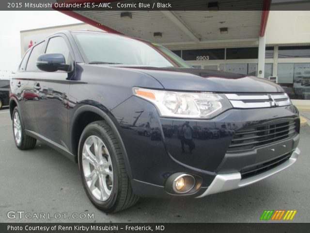 2015 Mitsubishi Outlander SE S-AWC in Cosmic Blue