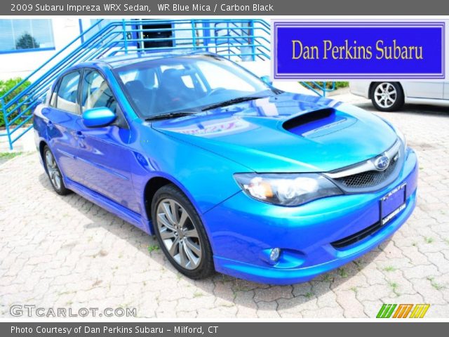 2009 Subaru Impreza WRX Sedan in WR Blue Mica