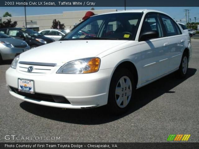 2003 Honda Civic LX Sedan in Taffeta White