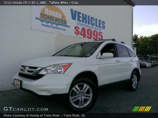 2010 Honda CR-V EX-L AWD in Taffeta White