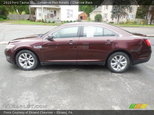 2010 Ford Taurus SEL in Cinnamon Red Metallic