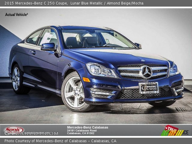 2015 Mercedes-Benz C 250 Coupe in Lunar Blue Metallic