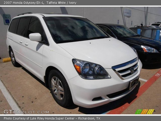 2007 Honda Odyssey EX-L in Taffeta White