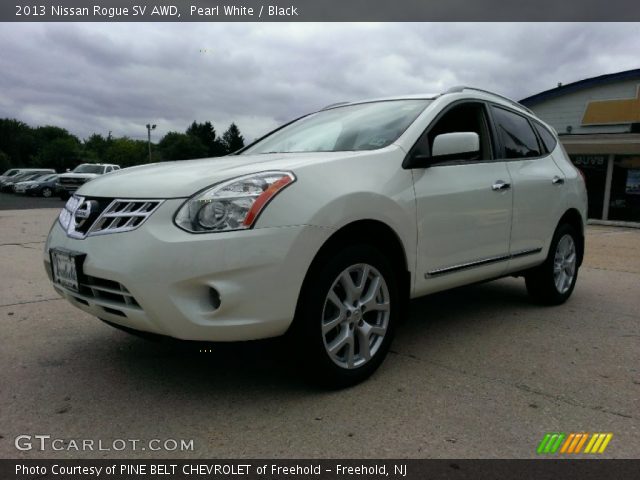 2013 Nissan Rogue SV AWD in Pearl White