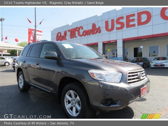 2010 Toyota Highlander V6 in Magnetic Gray Metallic