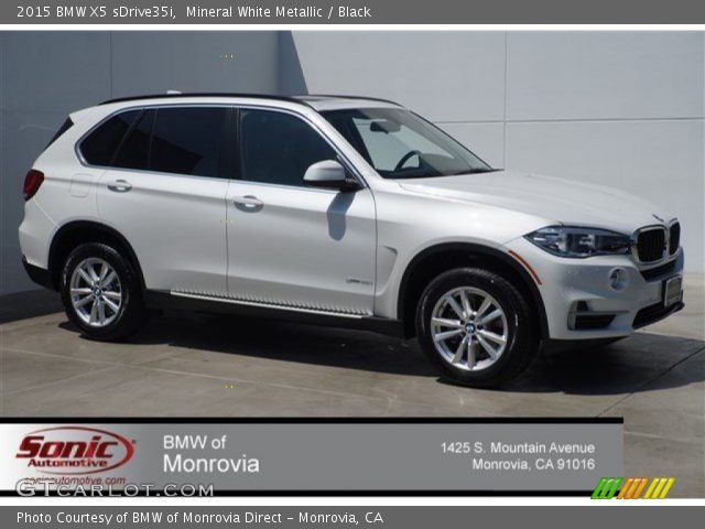 2015 BMW X5 sDrive35i in Mineral White Metallic