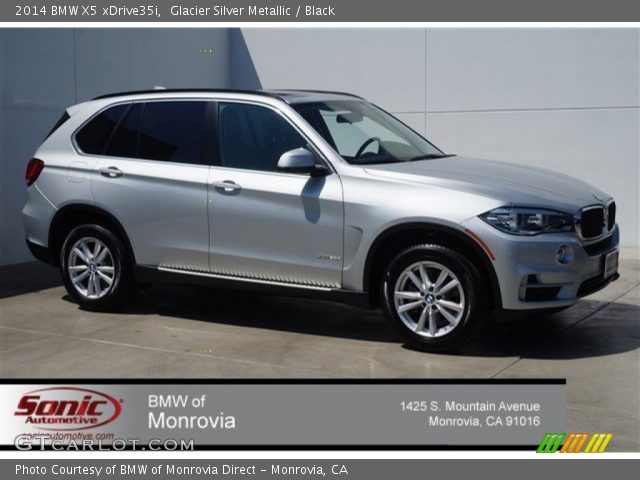 2014 BMW X5 xDrive35i in Glacier Silver Metallic