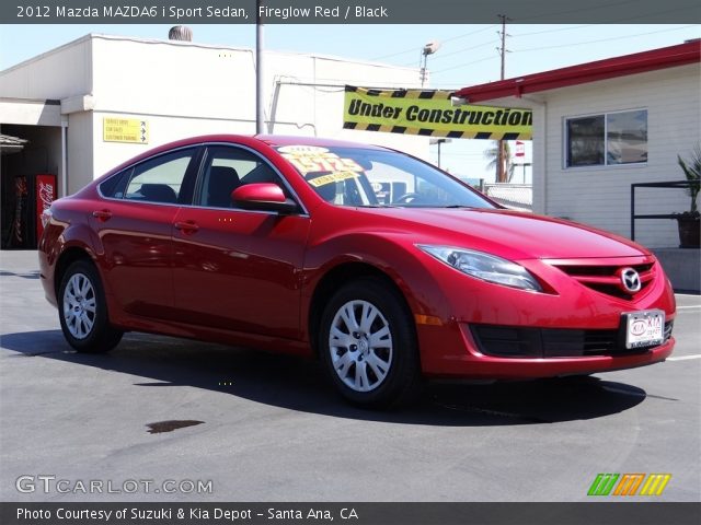 2012 Mazda MAZDA6 i Sport Sedan in Fireglow Red