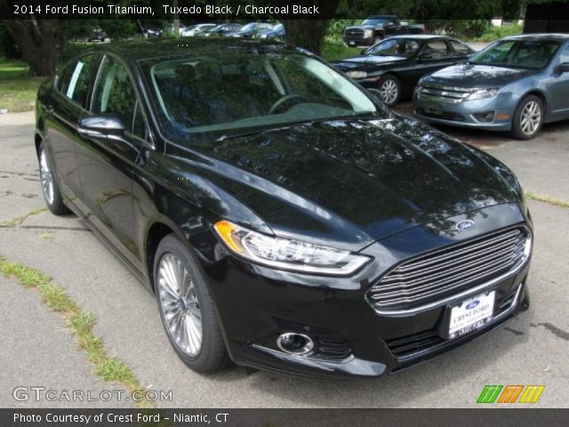 2014 Ford Fusion Titanium in Tuxedo Black