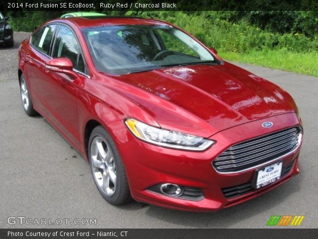 2014 Ford Fusion SE EcoBoost in Ruby Red