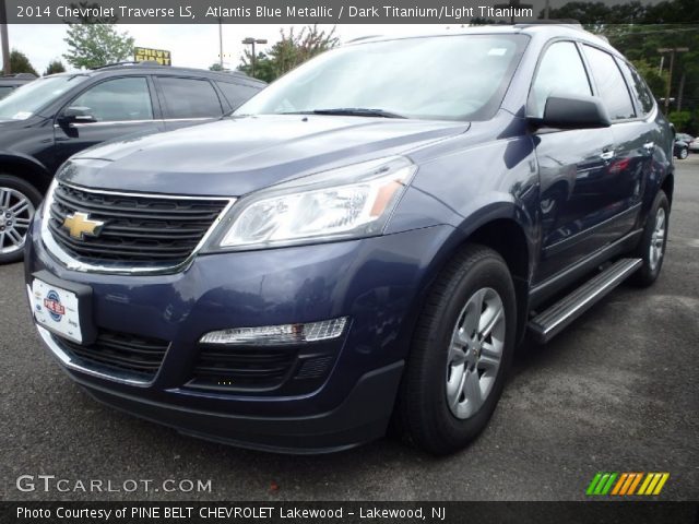 2014 Chevrolet Traverse LS in Atlantis Blue Metallic