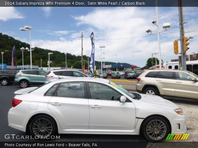 2014 Subaru Impreza WRX Premium 4 Door in Satin White Pearl