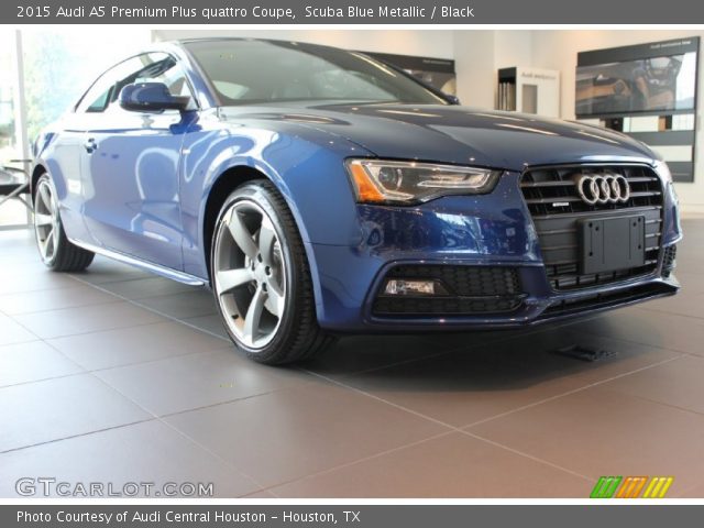2015 Audi A5 Premium Plus quattro Coupe in Scuba Blue Metallic