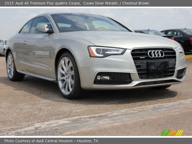 2015 Audi A5 Premium Plus quattro Coupe in Cuvee Silver Metallic