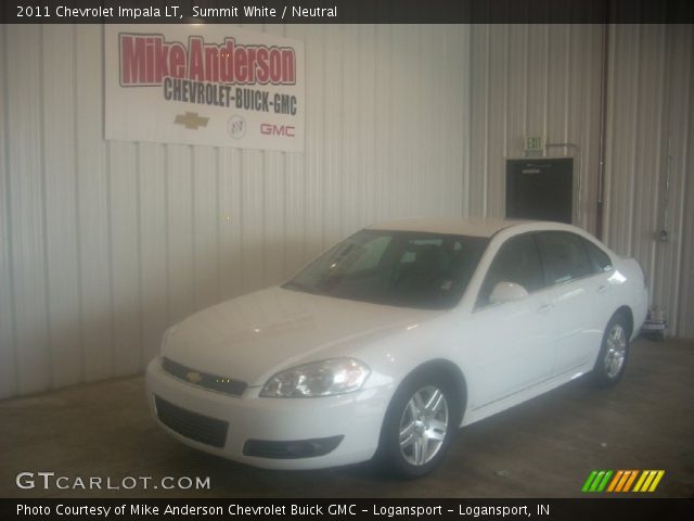 2011 Chevrolet Impala LT in Summit White
