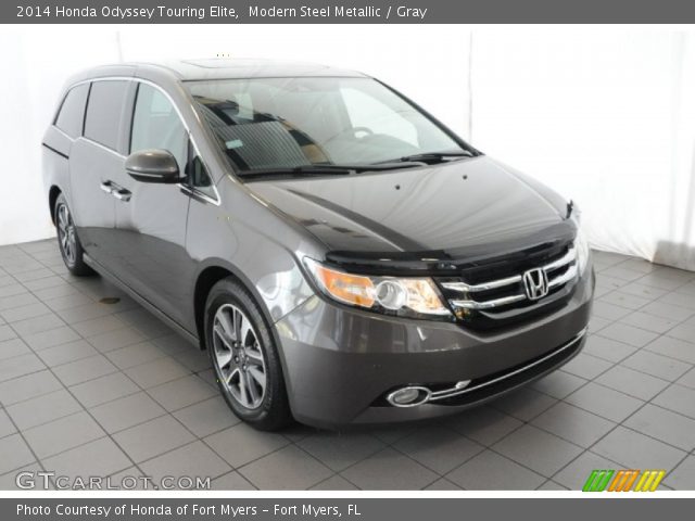 2014 Honda Odyssey Touring Elite in Modern Steel Metallic