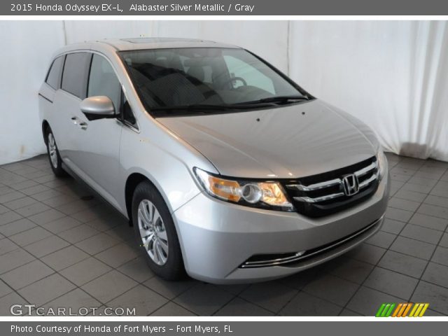 2015 Honda Odyssey EX-L in Alabaster Silver Metallic