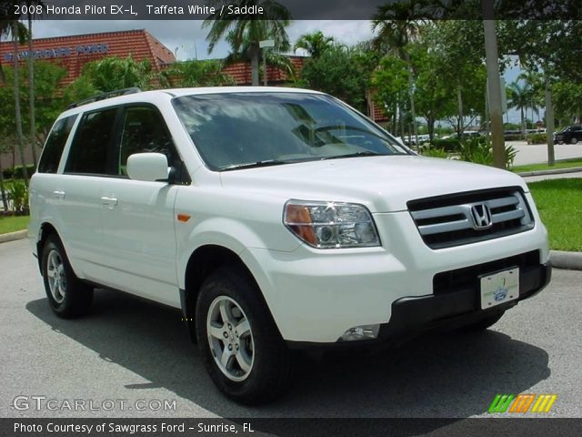 2008 Honda Pilot EX-L in Taffeta White
