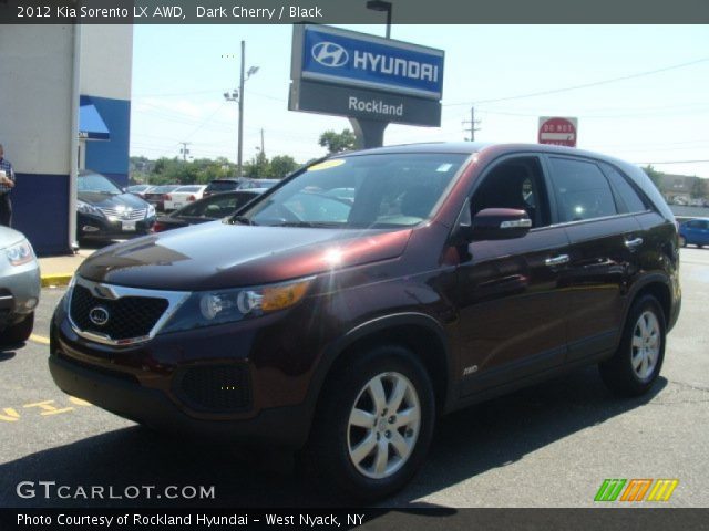 2012 Kia Sorento LX AWD in Dark Cherry