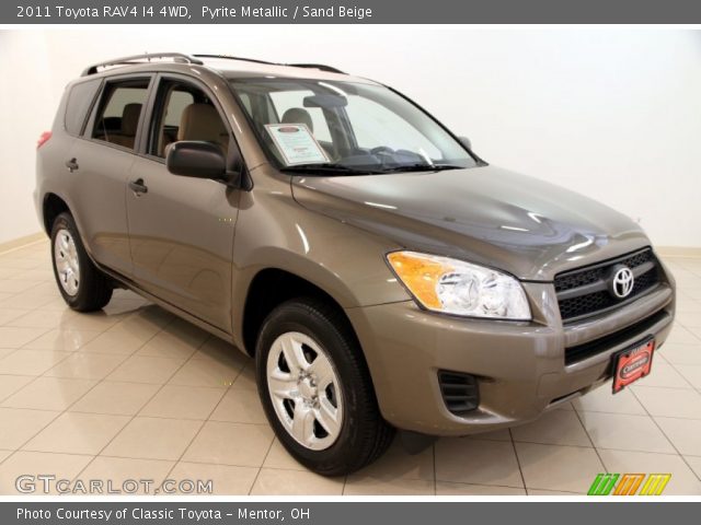 2011 Toyota RAV4 I4 4WD in Pyrite Metallic