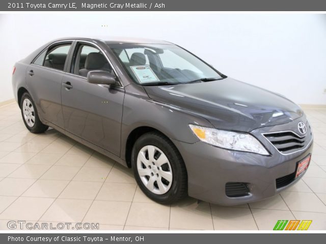 2011 Toyota Camry LE in Magnetic Gray Metallic