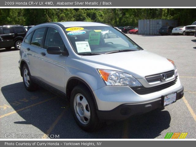 2009 Honda CR-V LX 4WD in Alabaster Silver Metallic