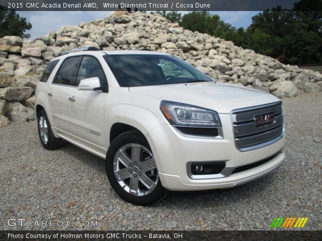 2015 GMC Acadia Denali AWD in White Diamond Tricoat