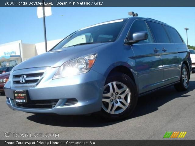 2006 Honda Odyssey EX-L in Ocean Mist Metallic