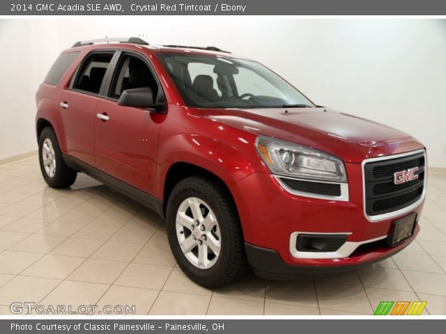 2014 GMC Acadia SLE AWD in Crystal Red Tintcoat