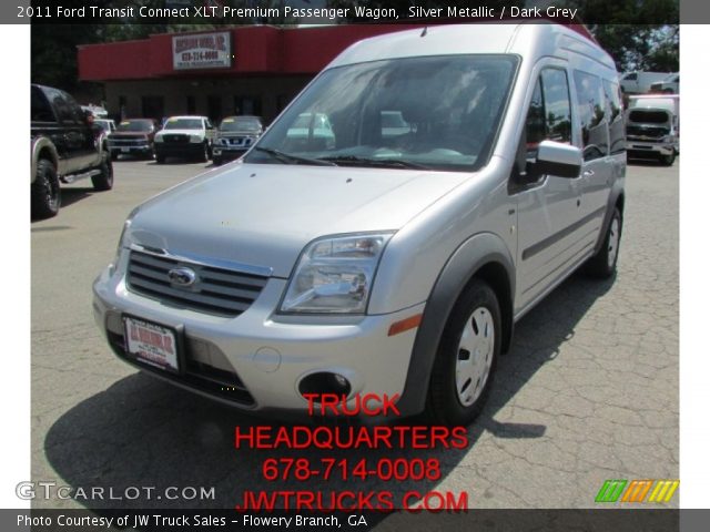 2011 Ford Transit Connect XLT Premium Passenger Wagon in Silver Metallic