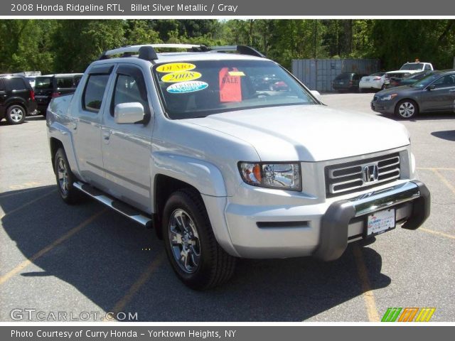 2008 Honda Ridgeline RTL in Billet Silver Metallic