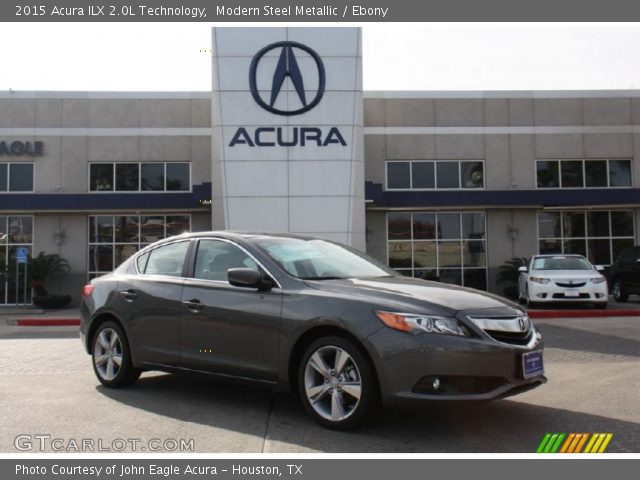 2015 Acura ILX 2.0L Technology in Modern Steel Metallic
