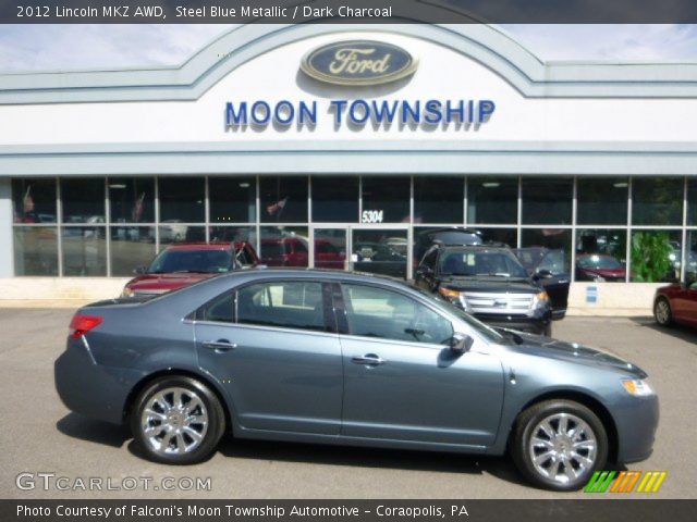 2012 Lincoln MKZ AWD in Steel Blue Metallic