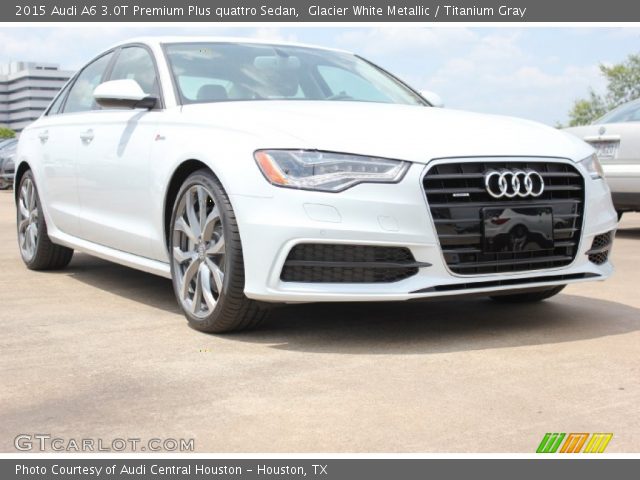 2015 Audi A6 3.0T Premium Plus quattro Sedan in Glacier White Metallic