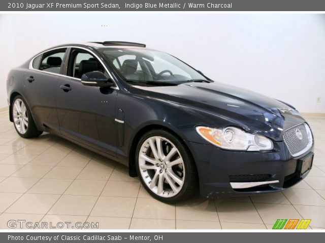 2010 Jaguar XF Premium Sport Sedan in Indigo Blue Metallic