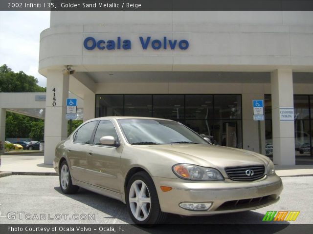2002 Infiniti I 35 in Golden Sand Metallic
