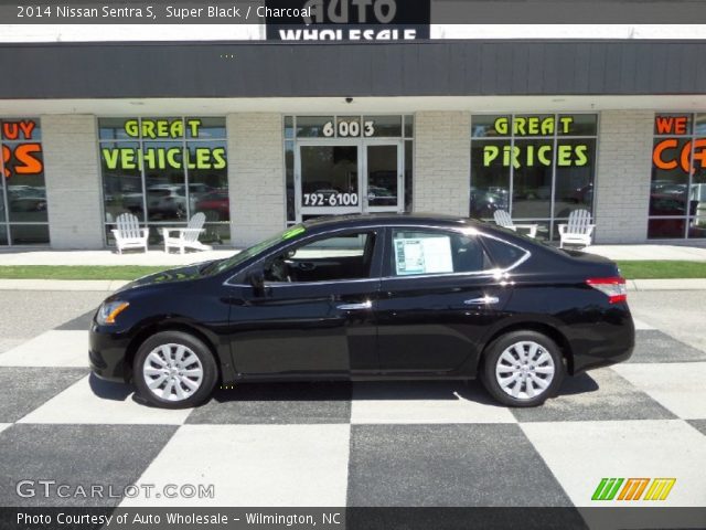 2014 Nissan Sentra S in Super Black