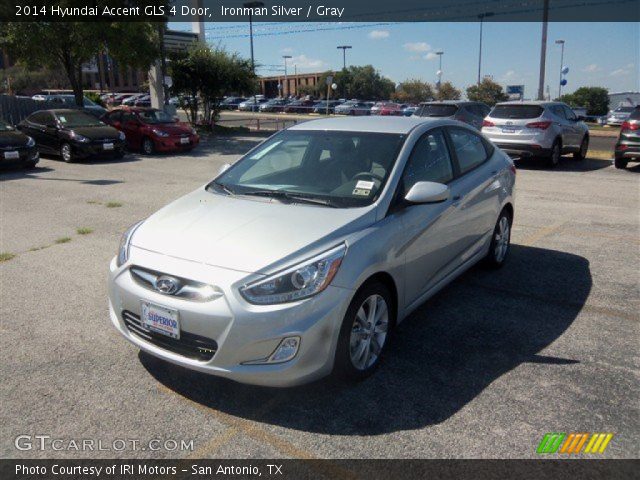 2014 Hyundai Accent GLS 4 Door in Ironman Silver