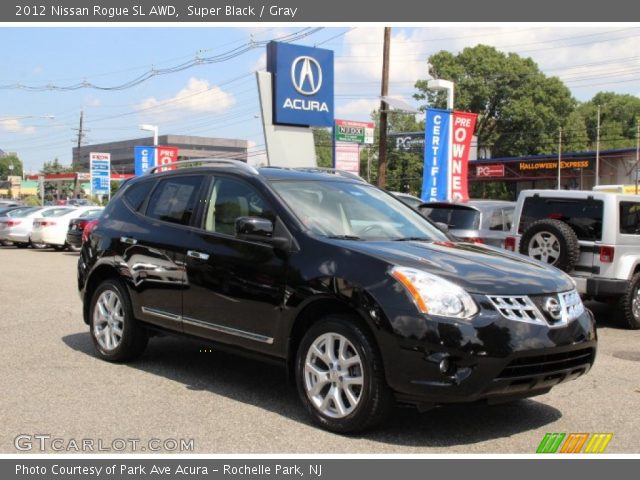 2012 Nissan Rogue SL AWD in Super Black