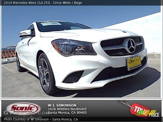 2014 Mercedes-Benz CLA 250 in Cirrus White
