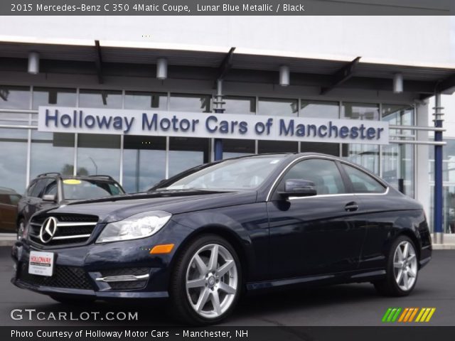 2015 Mercedes-Benz C 350 4Matic Coupe in Lunar Blue Metallic