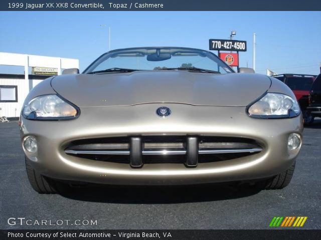 1999 Jaguar XK XK8 Convertible in Topaz