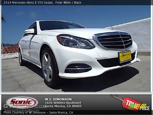 2014 Mercedes-Benz E 350 Sedan in Polar White