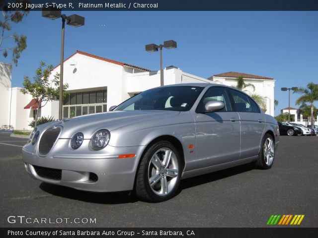 2005 Jaguar S-Type R in Platinum Metallic