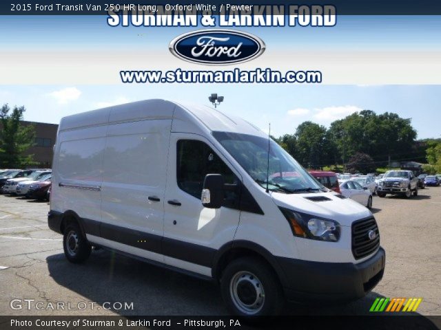 2015 Ford Transit Van 250 HR Long in Oxford White