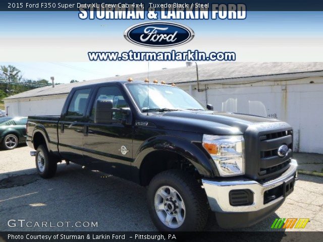 2015 Ford F350 Super Duty XL Crew Cab 4x4 in Tuxedo Black