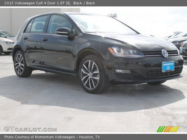 2015 Volkswagen Golf 4 Door 1.8T SE in Black