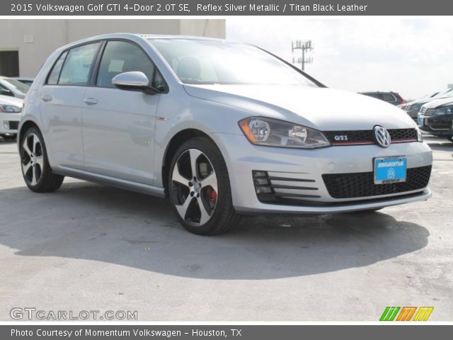 2015 Volkswagen Golf GTI 4-Door 2.0T SE in Reflex Silver Metallic