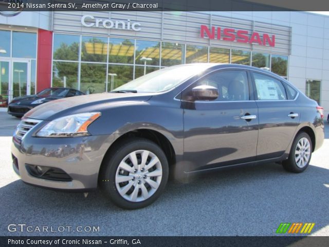 2014 Nissan Sentra SV in Amethyst Gray